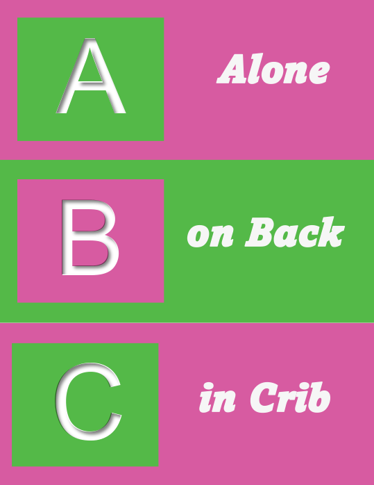 ABC sleep healthy baby